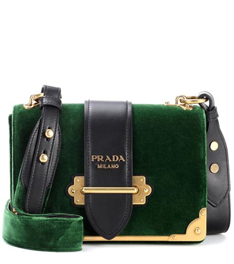 prada cahier velvet|prada cahier shoulder bag.